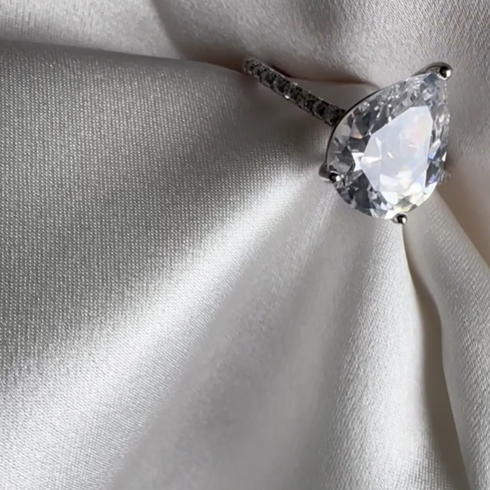 ꕥ925 Cz Ring